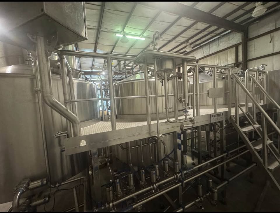 Premier Stainless 30 BBL Automated 4-Vessel Brewhouse — BK/MT/LT/WP/ Controls /Platform/HX/and more!