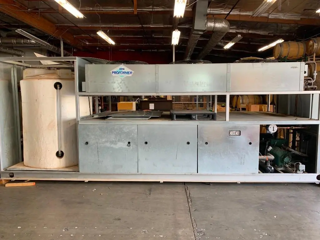 60 HP Glycol Chiller for Sale – Used Brewery Chiller – 460V 3-Phase