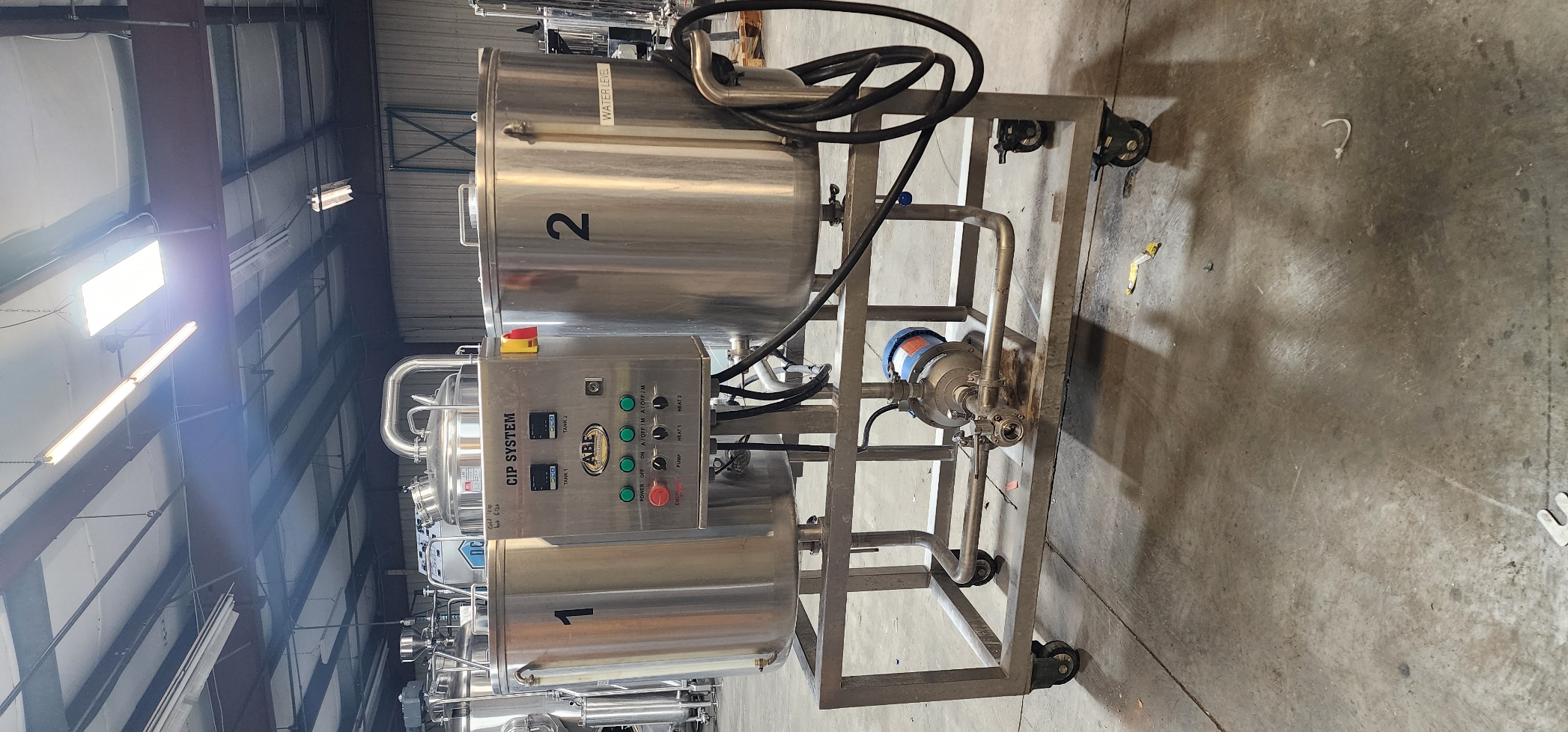 American Beer Equipment (ABE) 150LT CIP System - Clean-In-Place