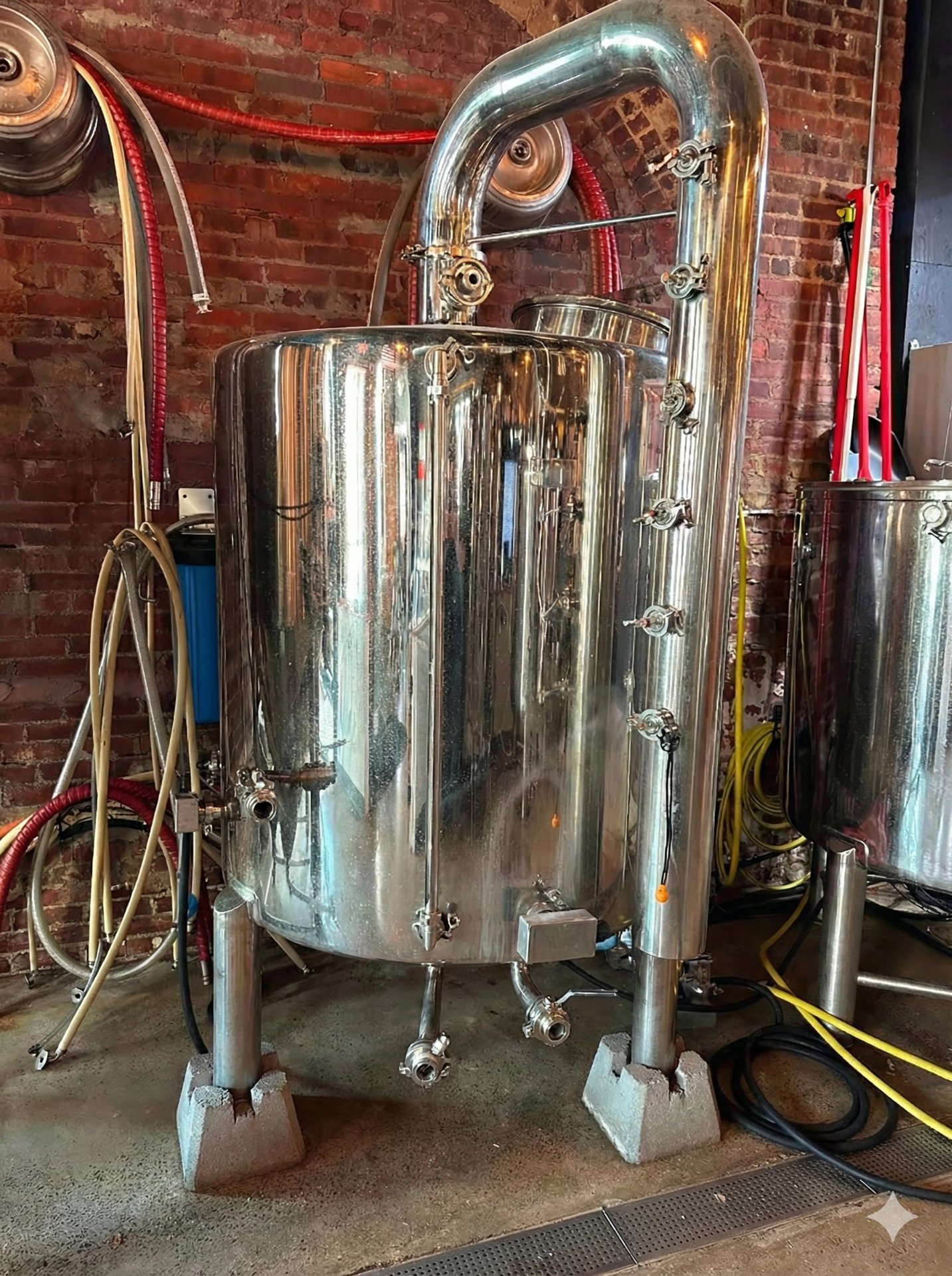 (Reduced!)Stout 7bbl Brewhouse with automation control panel, Boil Kettle, Mash Tun with RIMS heater, HLT