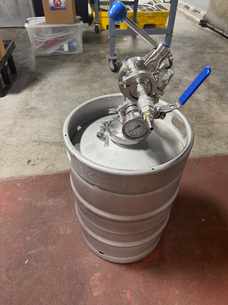 GW KENT 1/2 bbl Yeast Brinks  - 3 available!