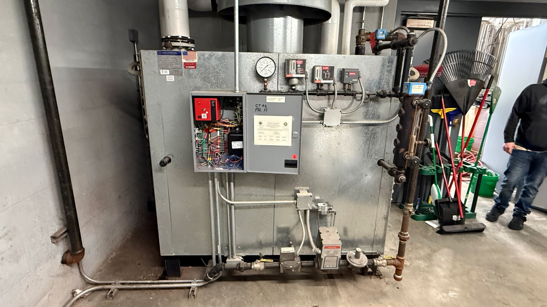 Ajax Boiler Low Pressure Steam Boiler Model MNC-50