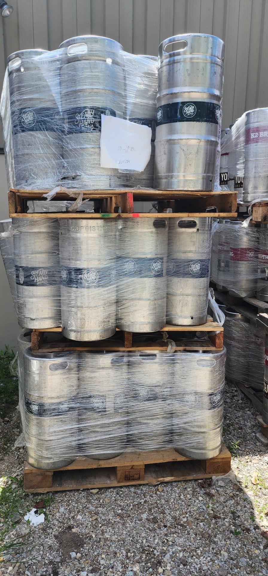 Used 1/6 BBL Stainless Sankey Kegs for Sale | Indianapolis Warehouse