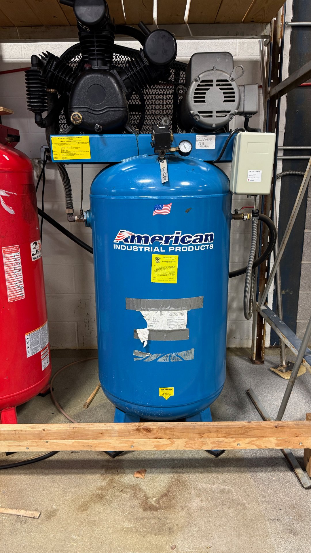 American Industrial Products TK-5080VM Air Compressor