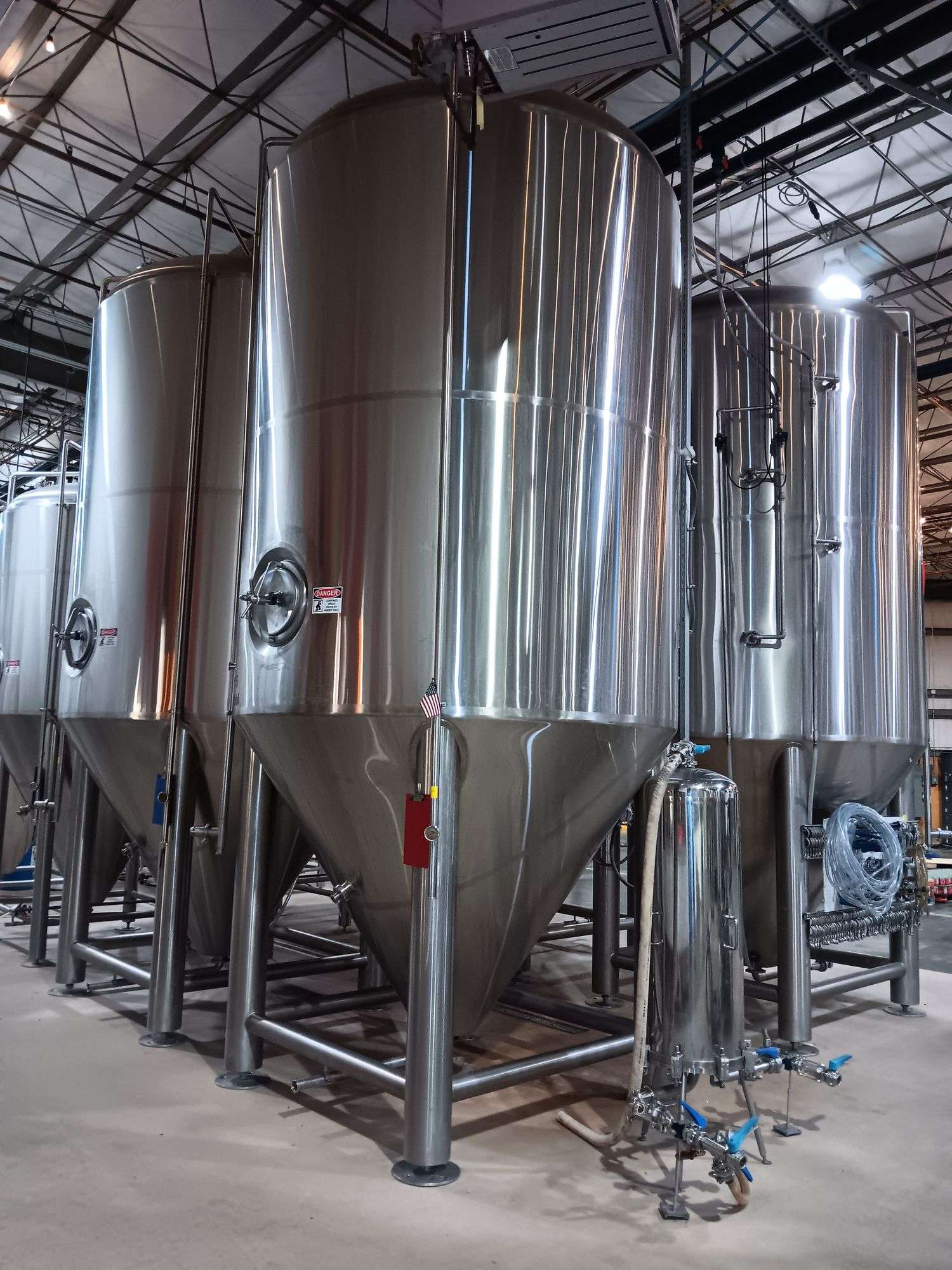 Premier Stainless 120 Barrel Fermenter Unitank Insulated/Glycol Jacketed