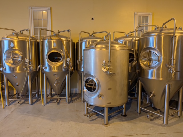 10 BBL (310 Gallon) Deutscher Glycol-Jacketed Unitank