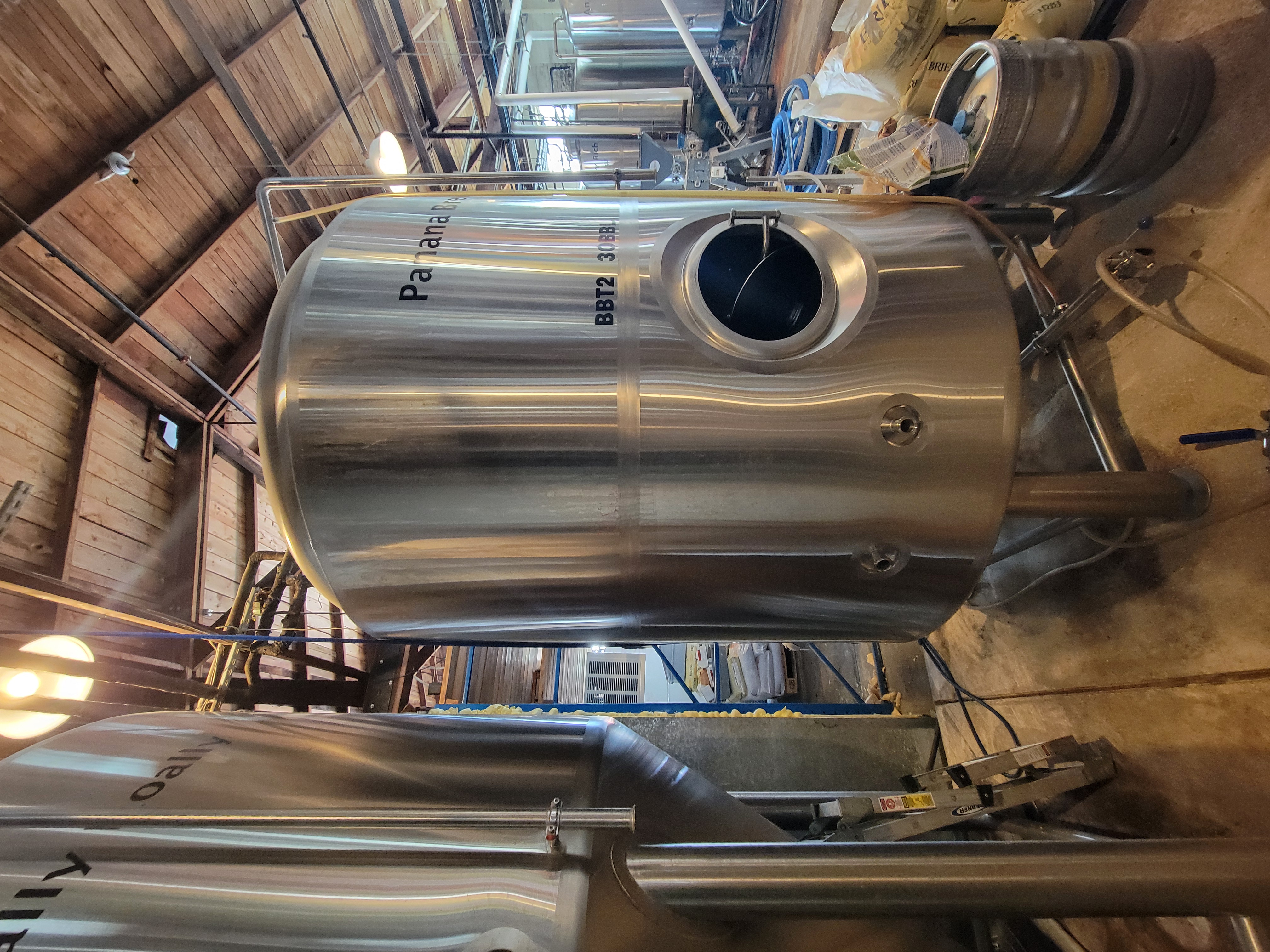 30 bbl Brite Tank (BB2) insulated gycol jacketed