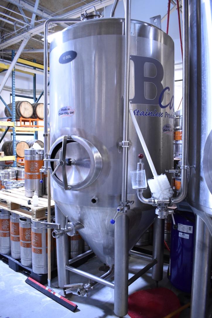 10bbl B-Cast/Heritage Equipment 10BBL Jacketed Dual-Zone Unitank Fermenter